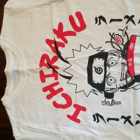 Hot Topic White Naruto 20th Anniversary T-Shirt - Picture 2 of 5